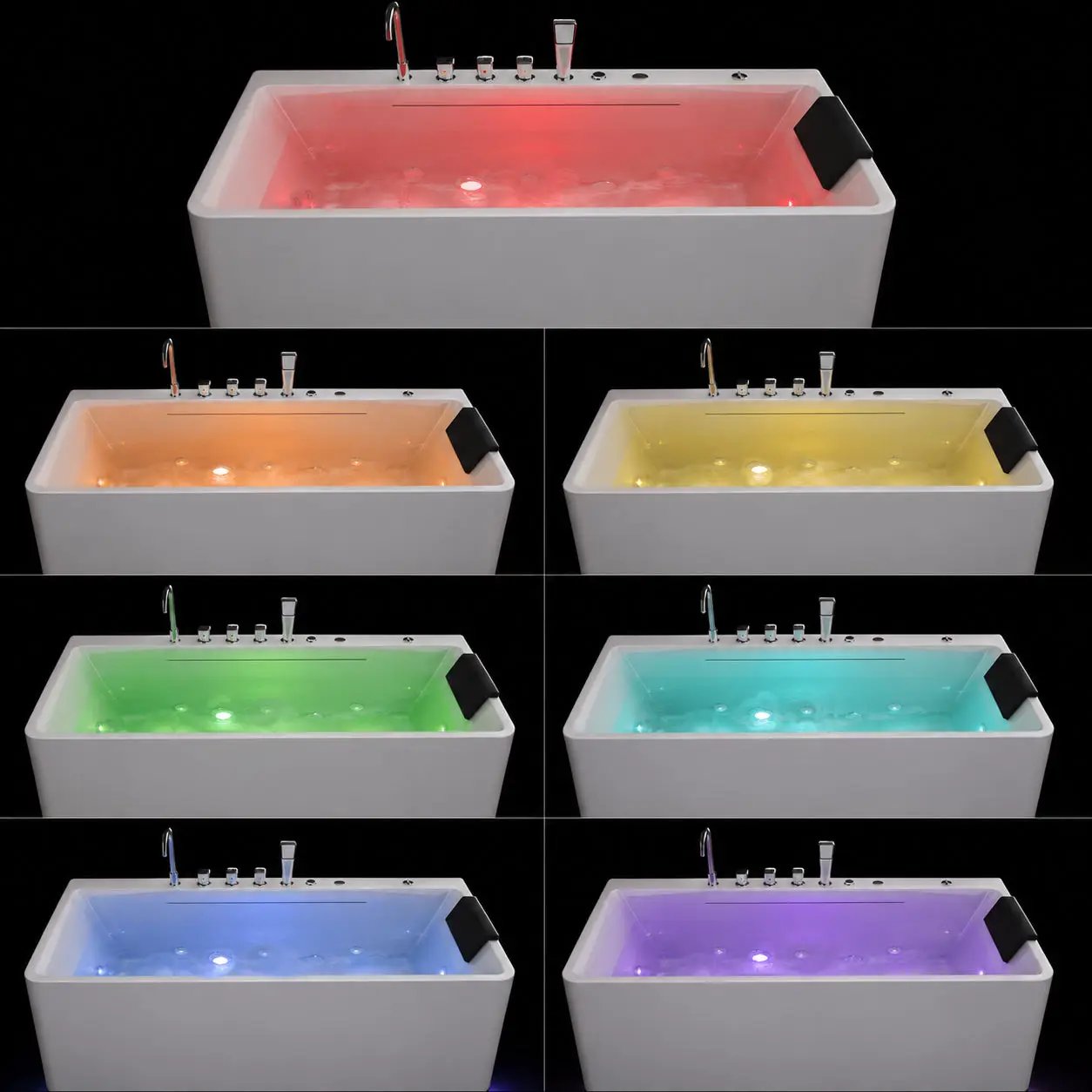 67-Inch Single-Person Luxury Whirlpool Bathtub by HouseOfZazla