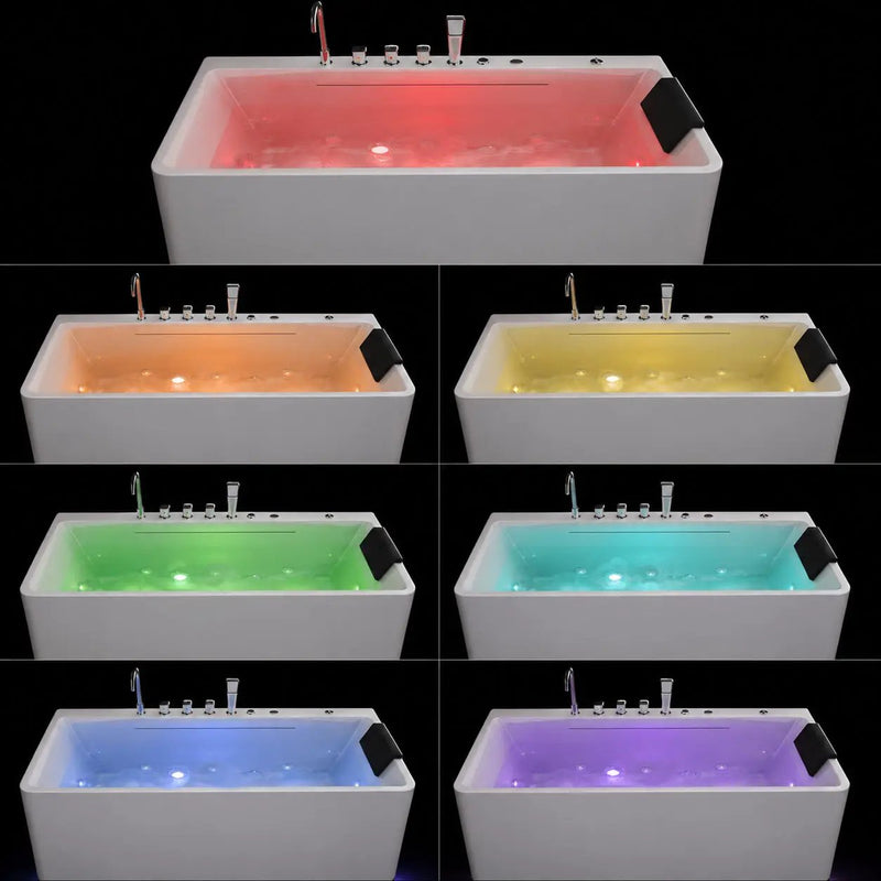 67-Inch Single-Person Luxury Whirlpool Bathtub by HouseOfZazla