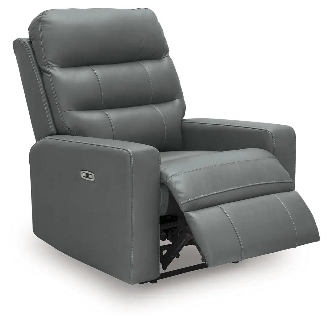 Pennacle Pier - Power Recliner With Adjustable Headrest by Unique Piece Furniture