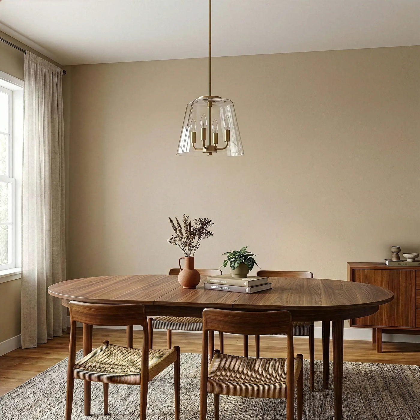 Soiree - 4 Candle Lights Pendant by Unique Piece Furniture