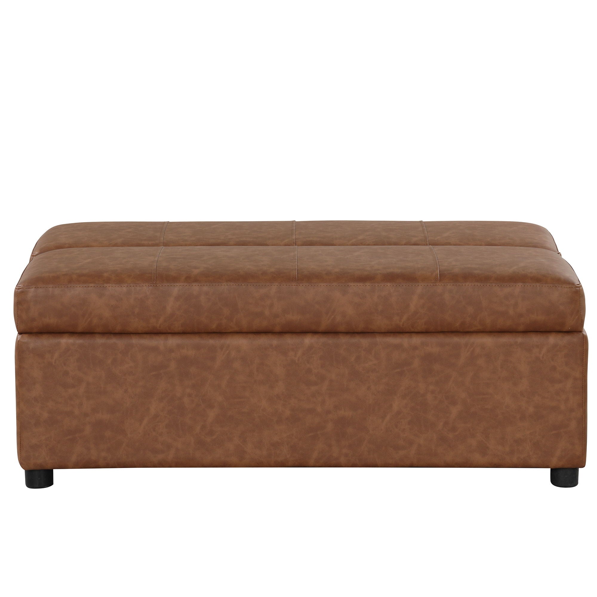 Twin Size Folding Ottoman Sleeper Bed With Mattress Convertible Guest Bed by HouseOfZazla