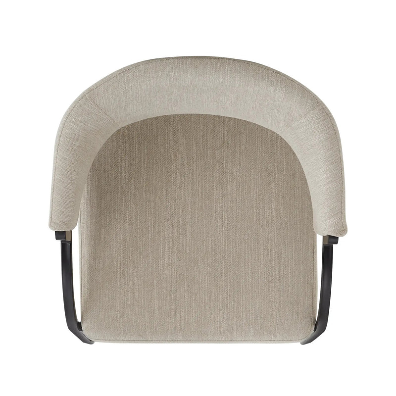 25'' Seat Height Modern Fabric Bar Stools with Back by HouseOfZazla