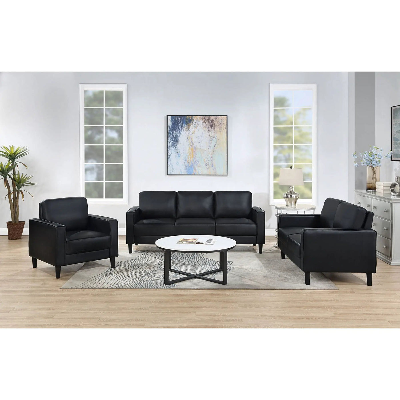 Farallone -Track Arm Accent Chair by HouseOfZazla
