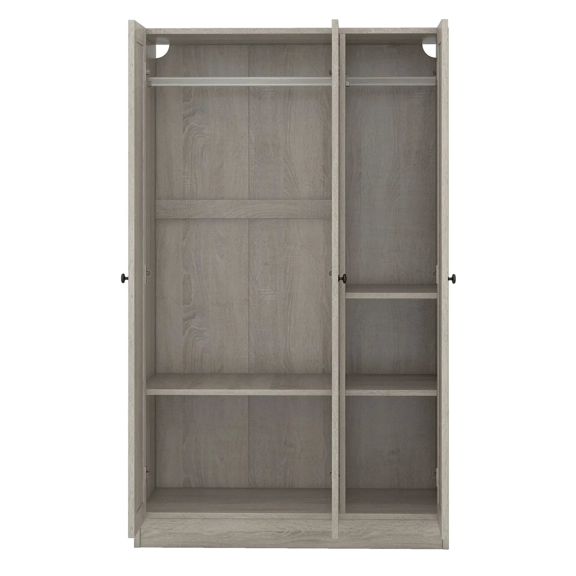 3 Door Shutter Wardrobe With Shelves by HouseOfZazla