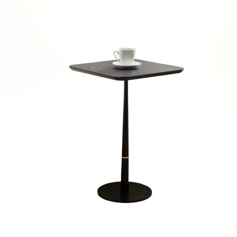 Modern Square Coffee Table And Computer Desk - Black / Gold by HouseOfZazla