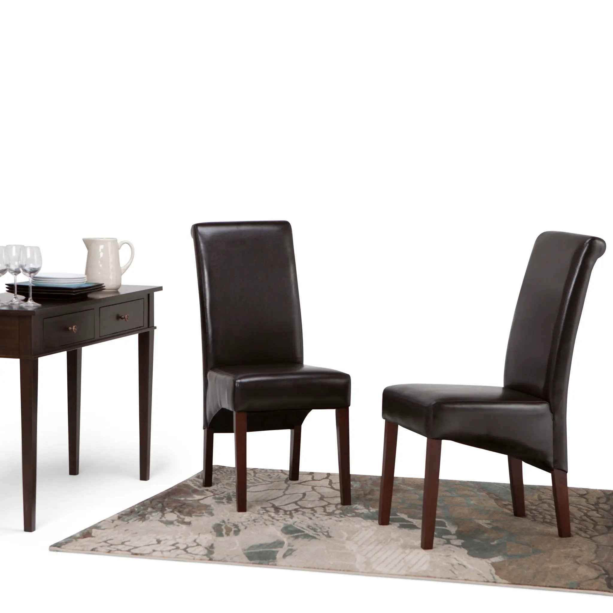 Avalon - Deluxe Parson, Dining Chair (Set of 2) by HouseOfZazla