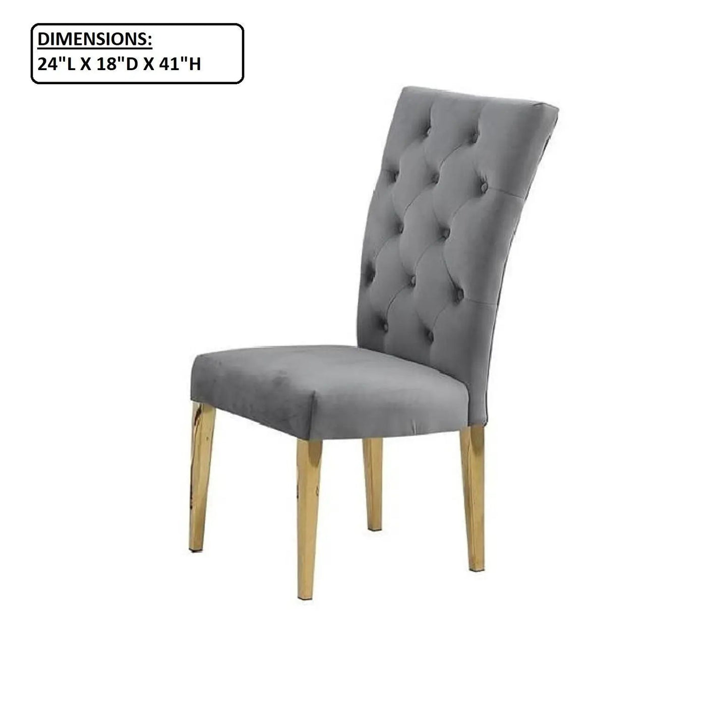 Modern Design Upholstered Dining Chair (Set of 2) by Unique Piece Furniture