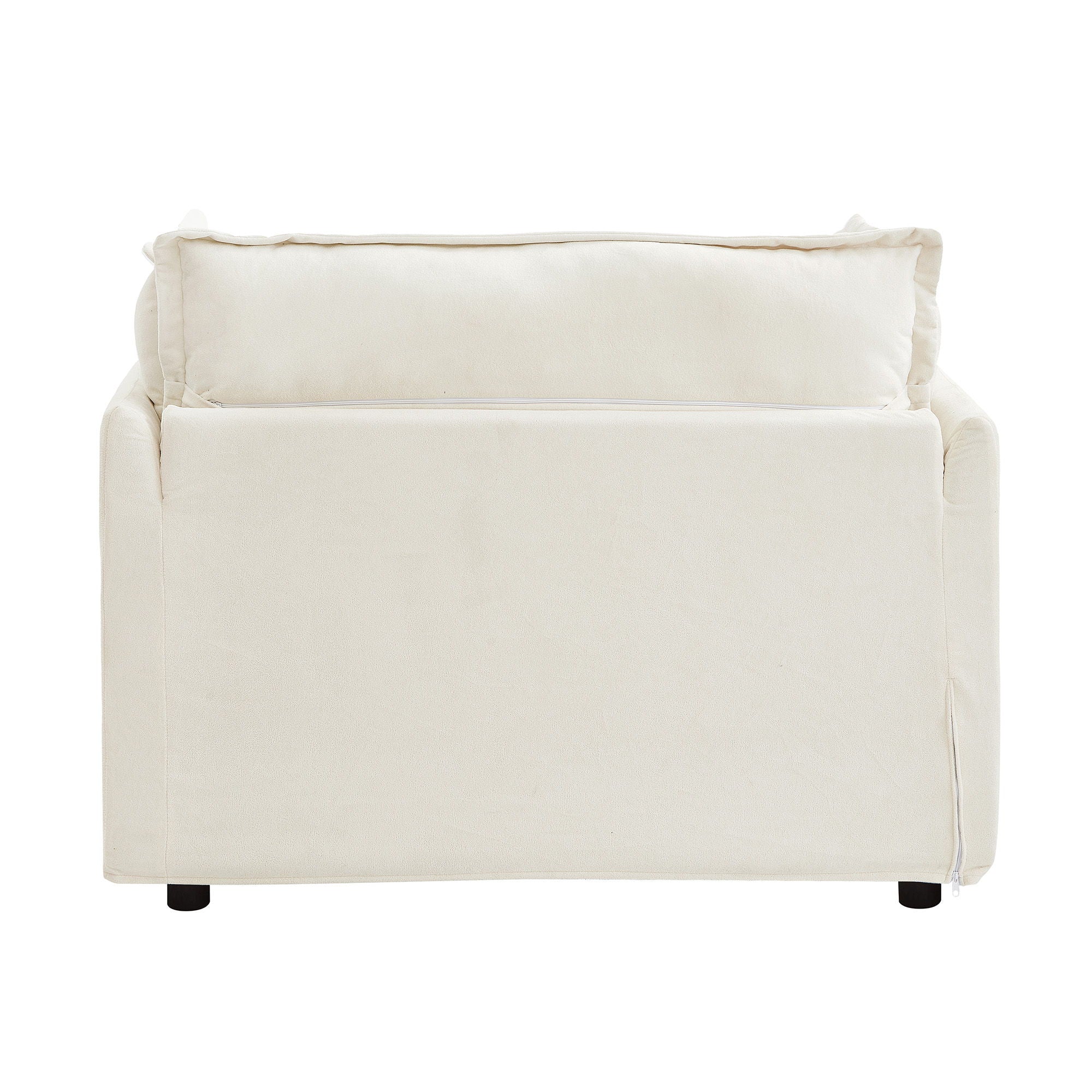 Modern Armchair Sofa With Movable Ottoman by HouseOfZazla