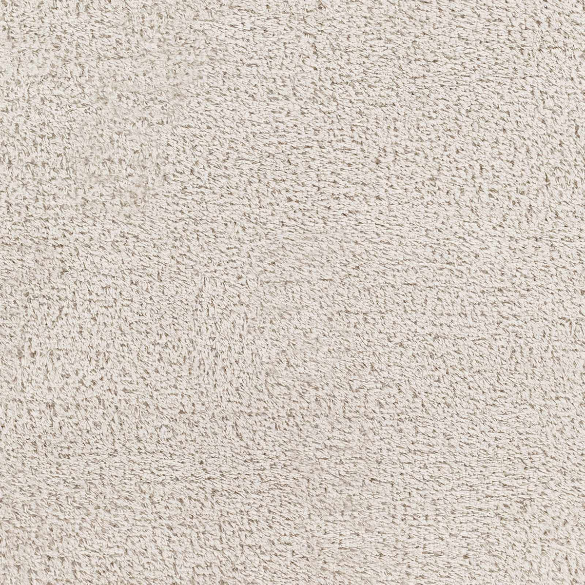 Heavenly Solid Beige Plush Rug, sample swatch