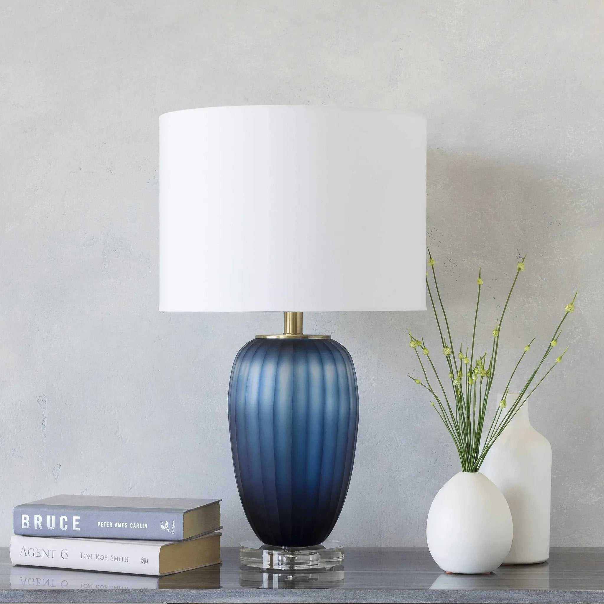 Cedar Table Lamp - Clearance by Boutique Rugs