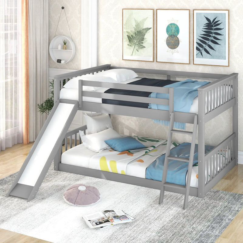 Bunk Bed & Convertible Slide And Ladder by HouseOfZazla
