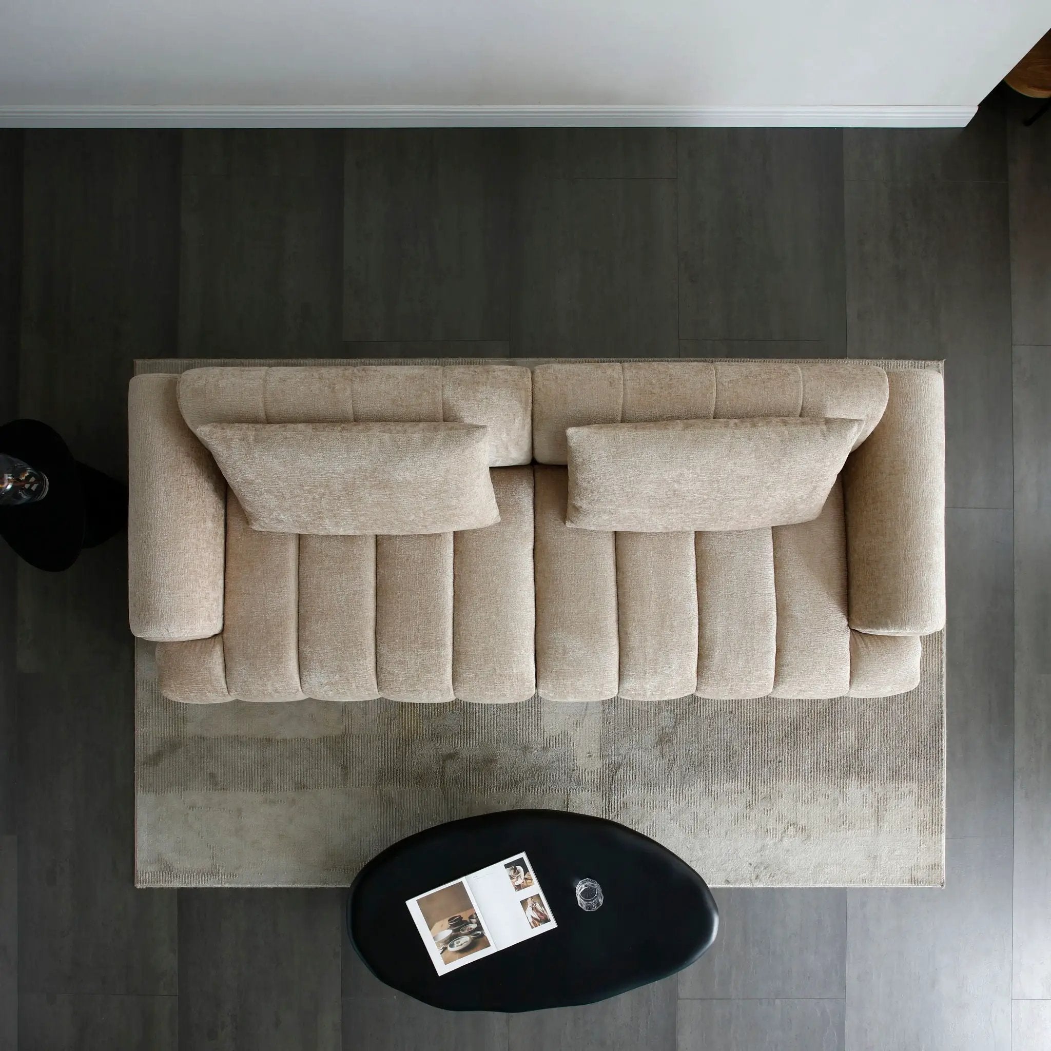 4 Seater Sectional Sofa For Living Room Spaces - Camel by Unique Piece Furniture