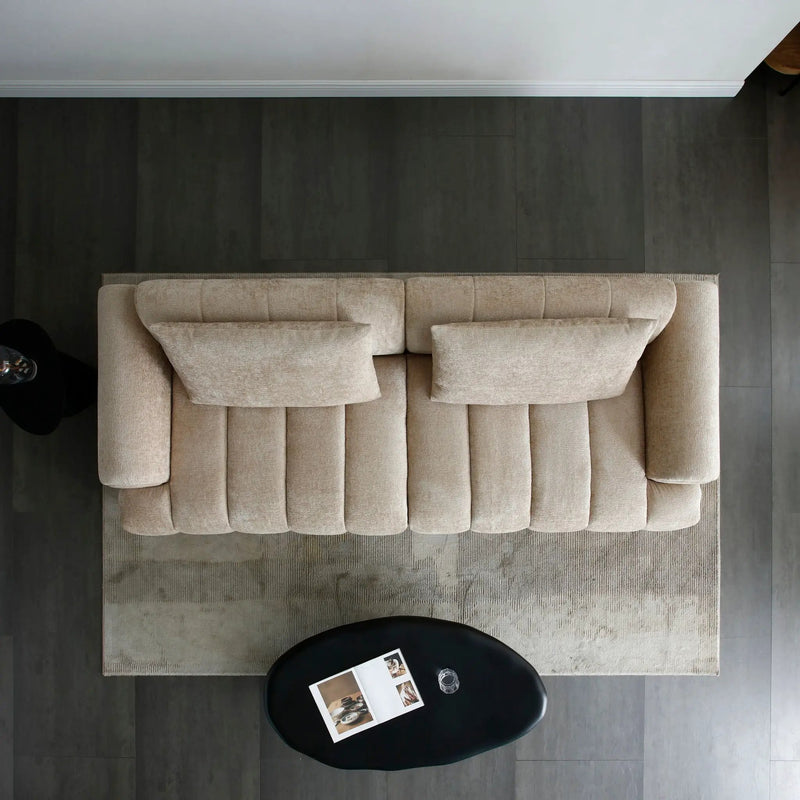 4 Seater Sectional Sofa For Living Room Spaces - Camel by HouseOfZazla