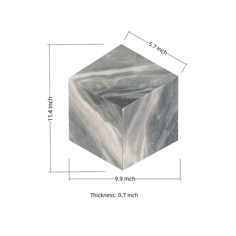 Hexagon Natural Marble Polished Tile For Wall And Floor (Set of 12) by HouseOfZazla