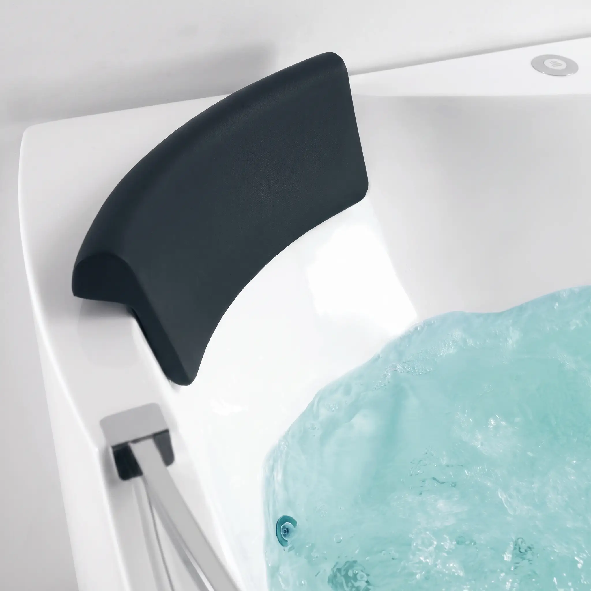 59" Corner Whirlpool Bathtub for 2-Person by HouseOfZazla