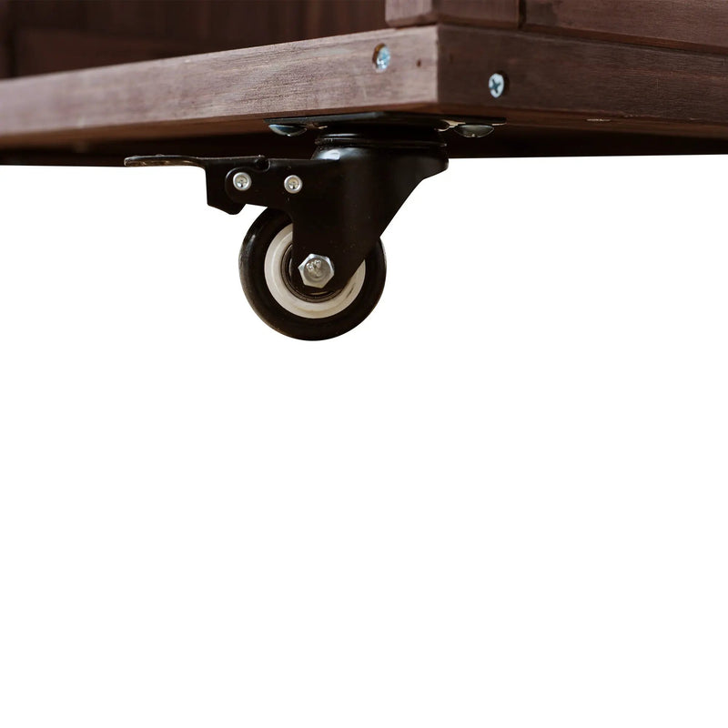 Outdoor Kitchen Island Fir Wood Prep Station by HouseOfZazla