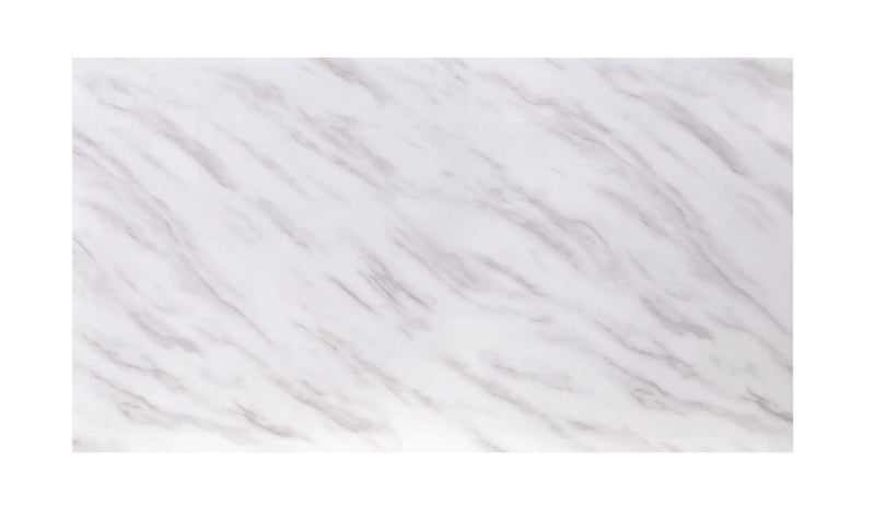 Zander - Printed Faux Marble Top & Mirrored Table - Marble by Unique Piece Furniture