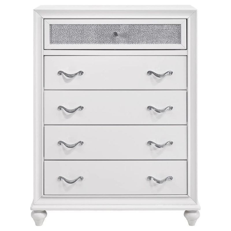 Randall White 5-Piece Queen Bedroom Set by HouseOfZazla