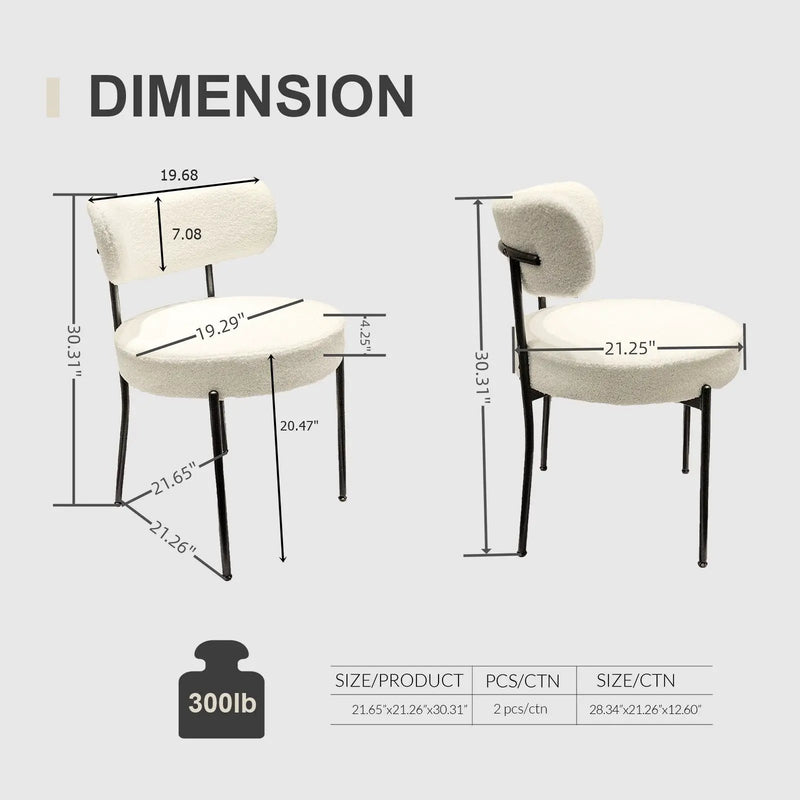 Extendable Dining Table Set With Curved Backrest Upholstered Chairs by HouseOfZazla