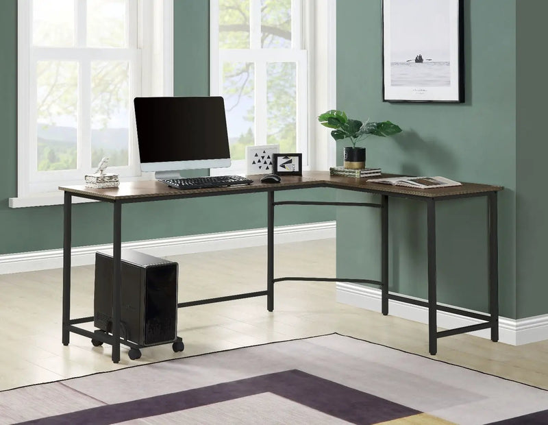 Bambina - Computer Desk - Oak & Black by Unique Piece Furniture
