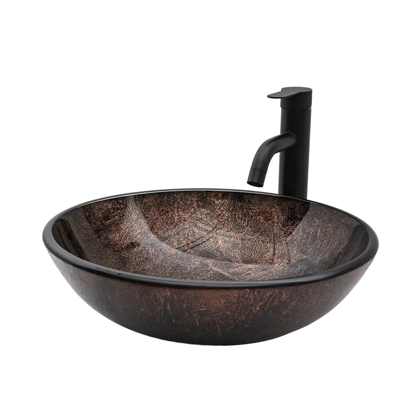 Vessel Sink With Faucet And Pop-Up Drain by HouseOfZazla