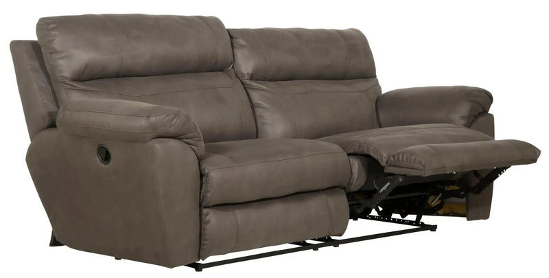 Atlas - Reclining Sofa - Charcoal by Unique Piece Furniture