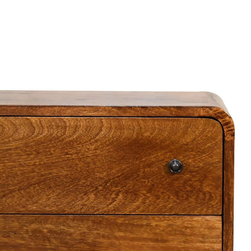 3 Drawer Mini Curved Chest by Unique Piece Furniture