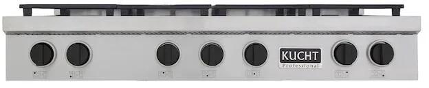 Kucht 48" Inch Gas Sealed Burner Rangetop, KFX489T-K by Farmhouse Kitchen and Bath