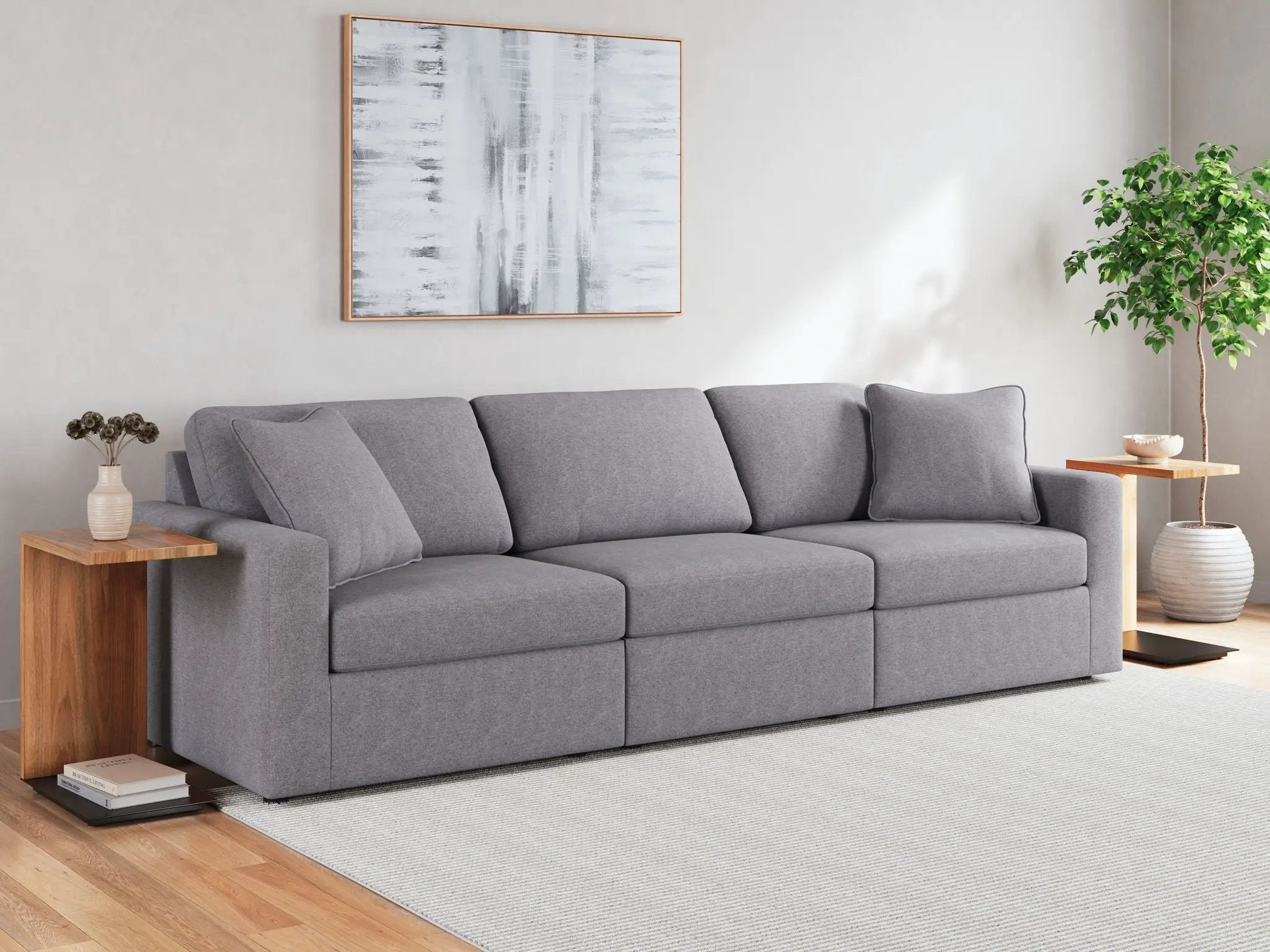 Modmax - Sectional - Granite by Unique Piece Furniture