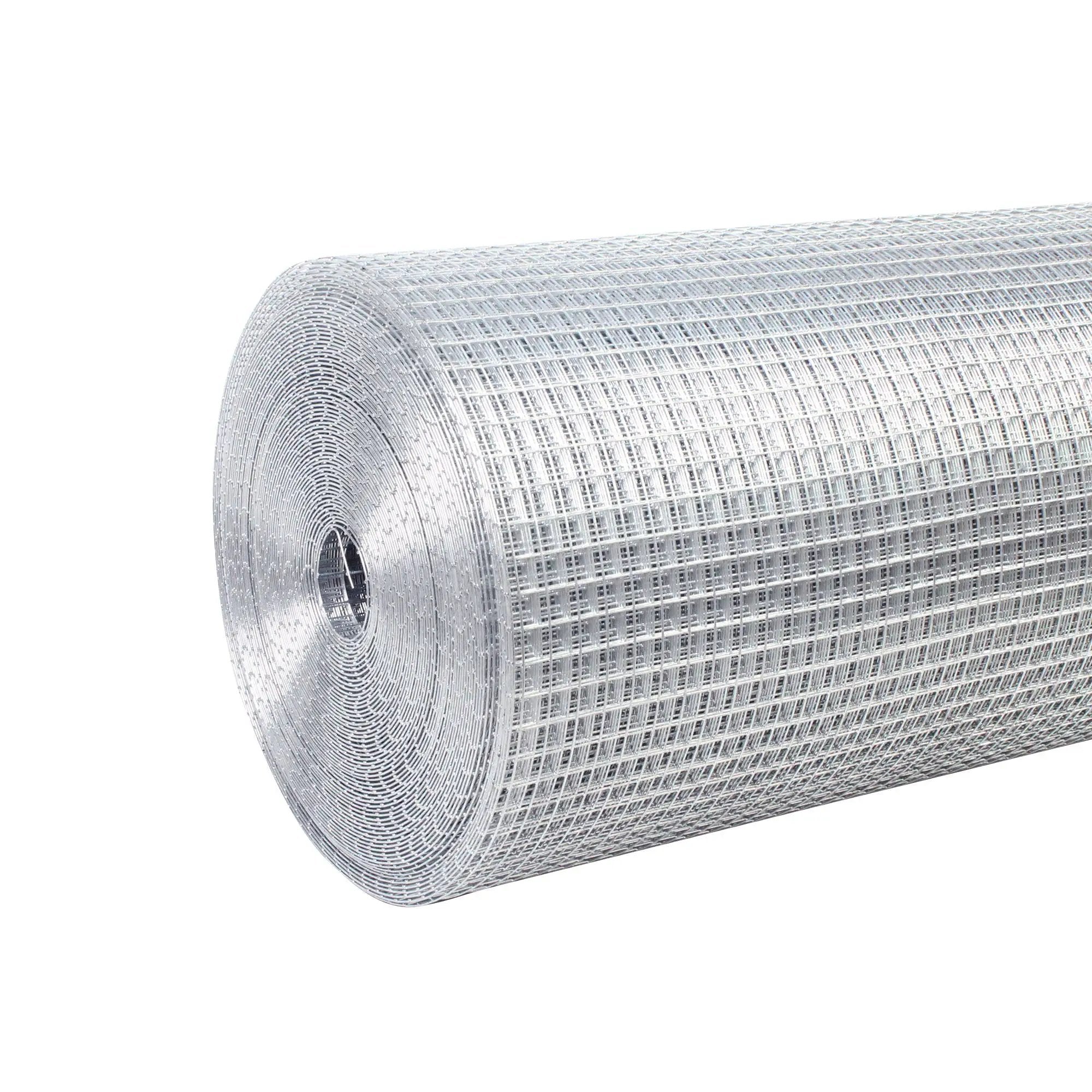 Galvanized Hardware Cloth, Wire Fence Roll For Gardening And Animal Protection - Silver by HouseOfZazla