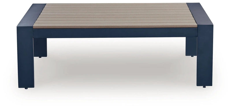 East Beach - Blue - Rectangular Cocktail Table by Unique Piece Furniture