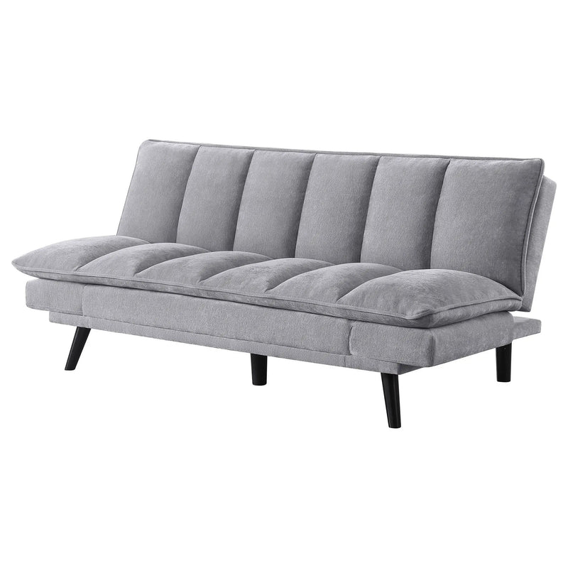 Laredo Upholstered Tufted Convertible Sofa Bed Grey by Unique Piece Furniture