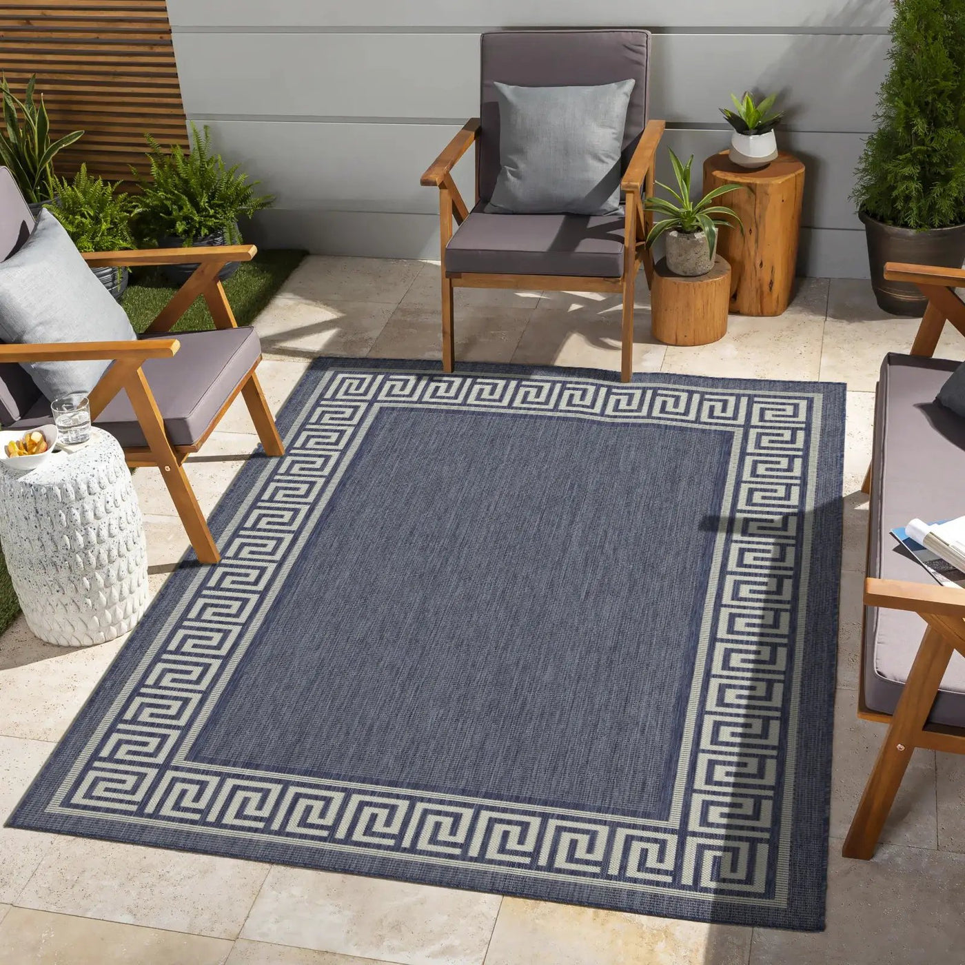 Sunshine - 2'7" X 7'3" Indoor / Outdoor Area Rug - Polypropylene by HouseOfZazla