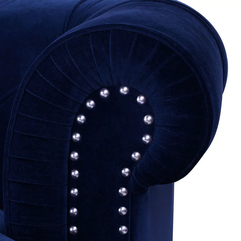 La Rosa - Victorian Chesterfield Tufted Sofa by Unique Piece Furniture