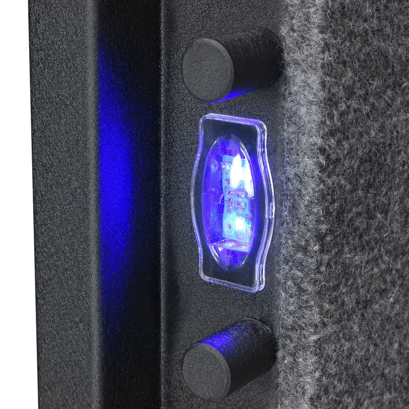 2.02 Cubic Ft Biometric Keypad Fire Resistant Safe - Black by HouseOfZazla