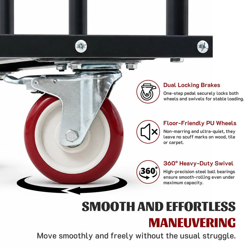 1000LBS Heavy Duty 2-in-1 Table Dolly by HouseOfZazla
