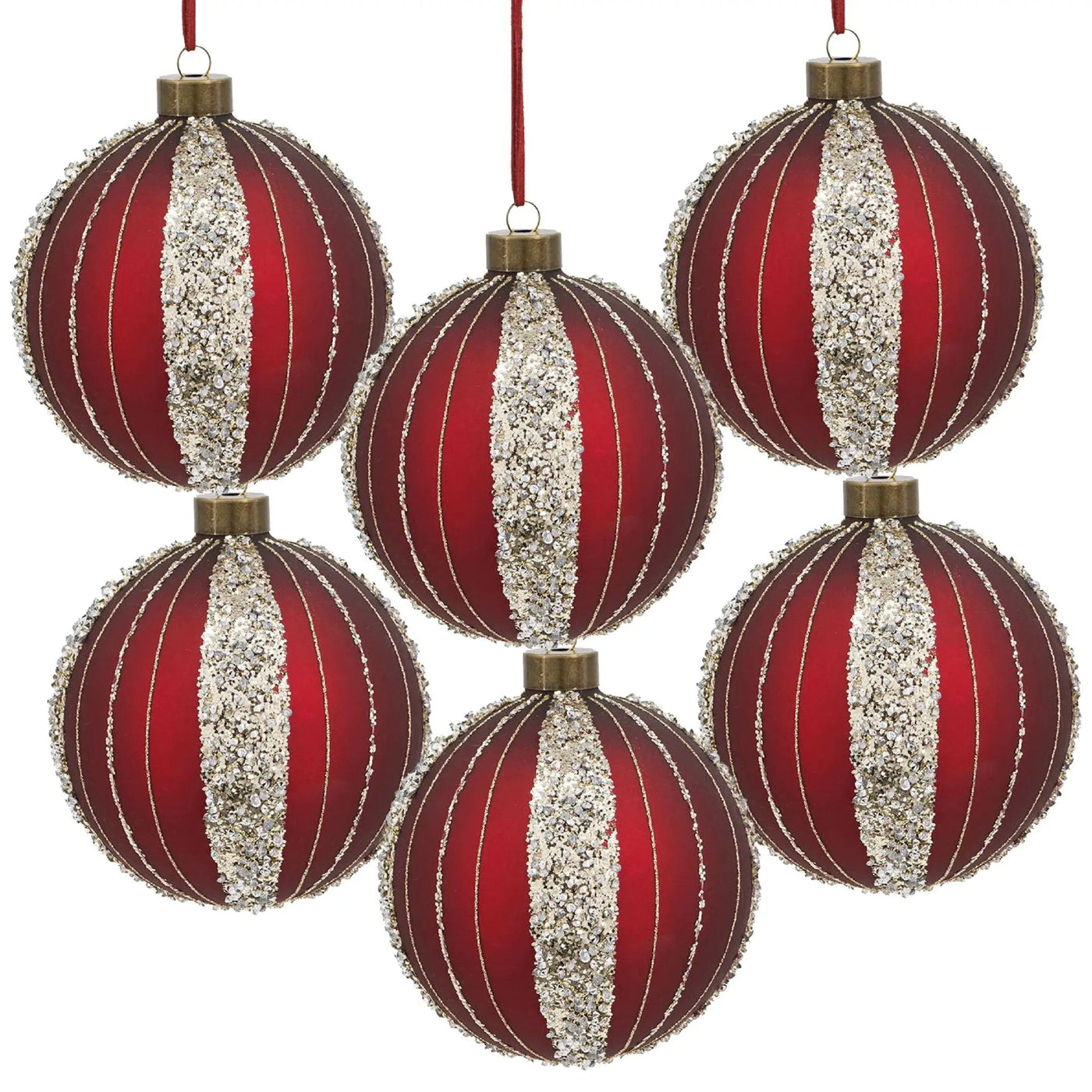 Christmas Ball Ornaments Tree Ornaments For Holiday Party Decorations by HouseOfZazla