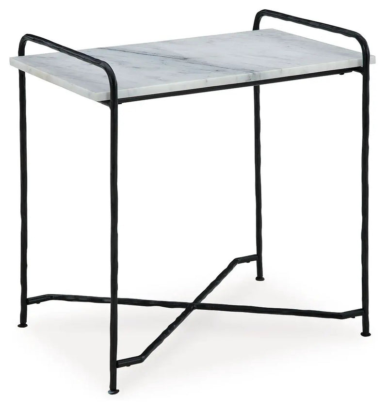 Ashber - Accent Table - White / Black by Unique Piece Furniture