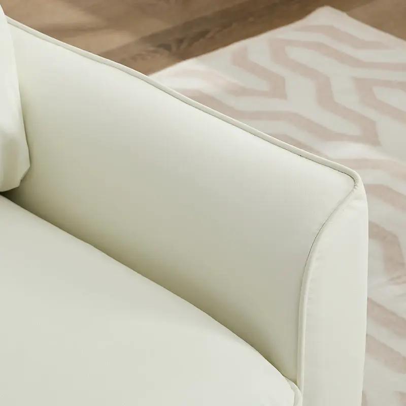 TS Cat Paw Leather Upholstered Sofa 2PC by HouseOfZazla