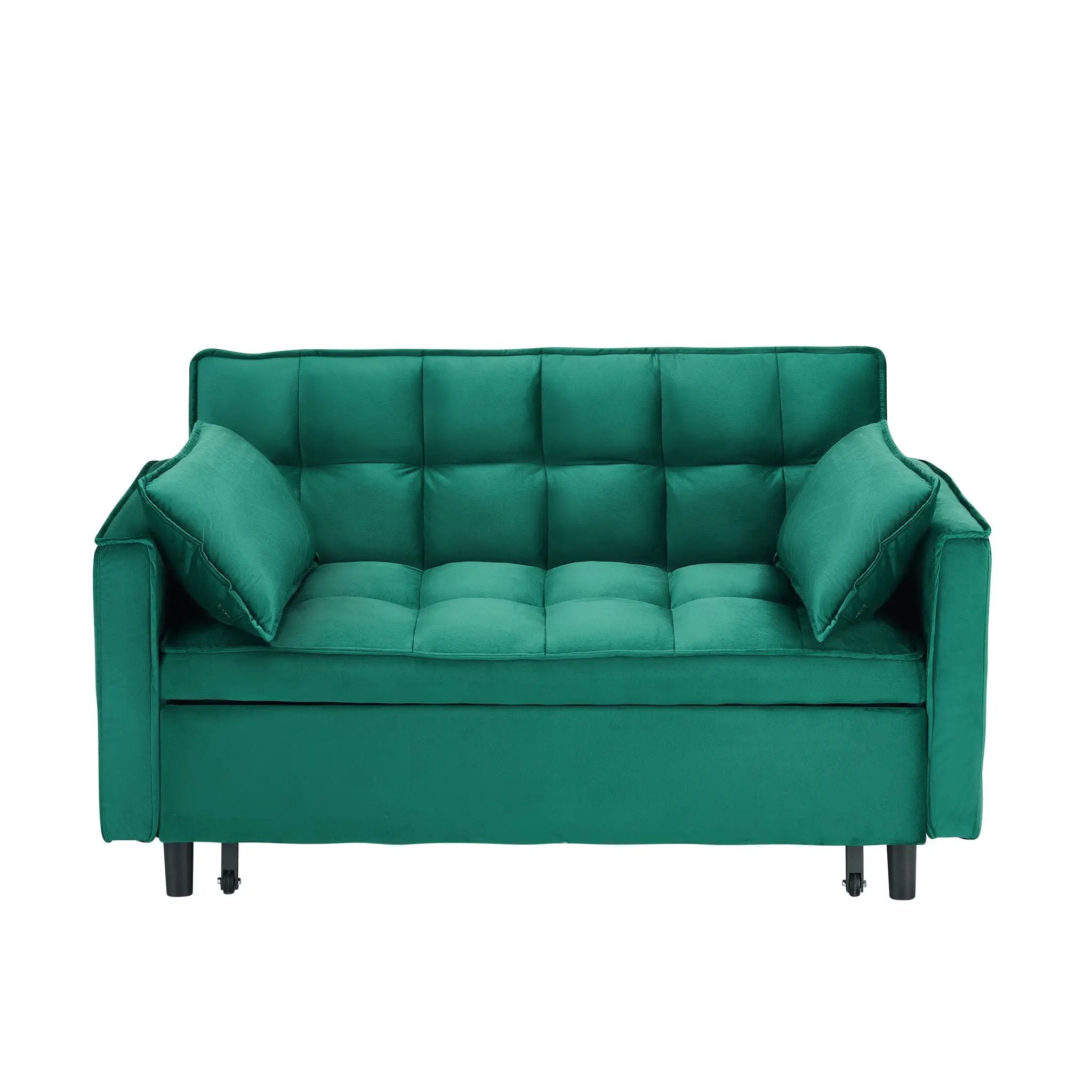 Sofa Bed With Pockets, 3 In 1 Convertible For Living Room by HouseOfZazla