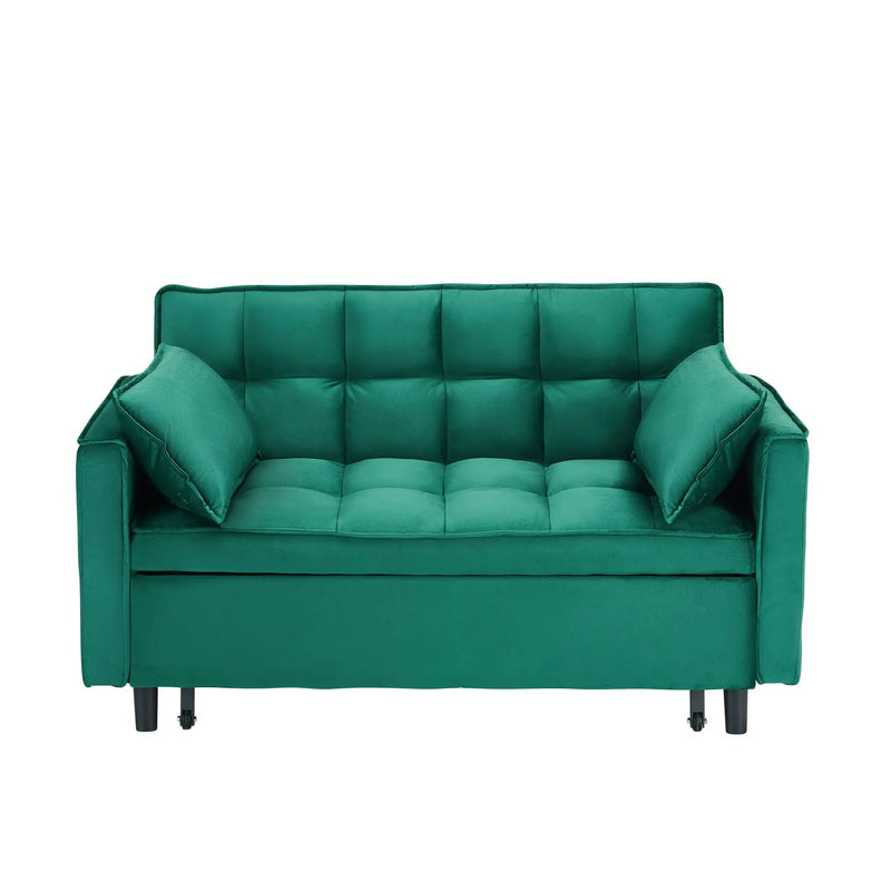 Sofa Bed With Pockets, 3 In 1 Convertible For Living Room by HouseOfZazla
