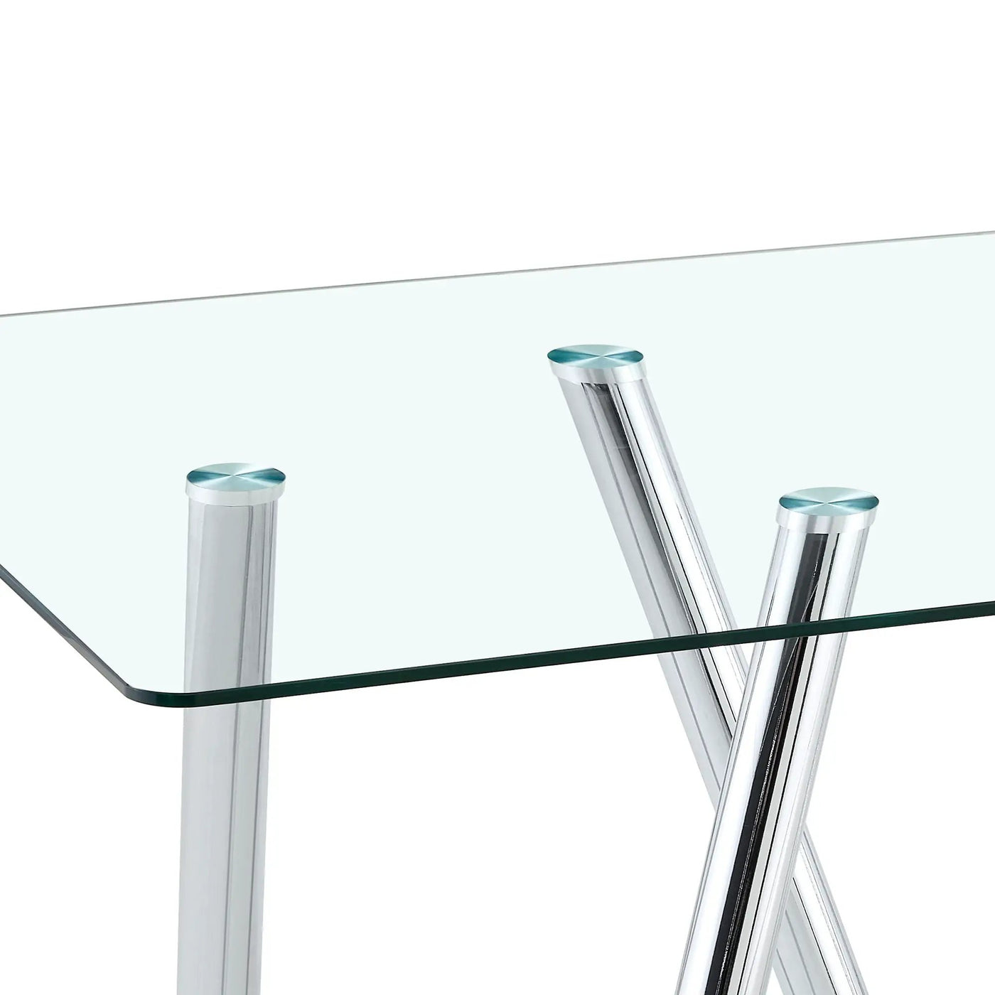 Dining Table With Transparent Surface by HouseOfZazla
