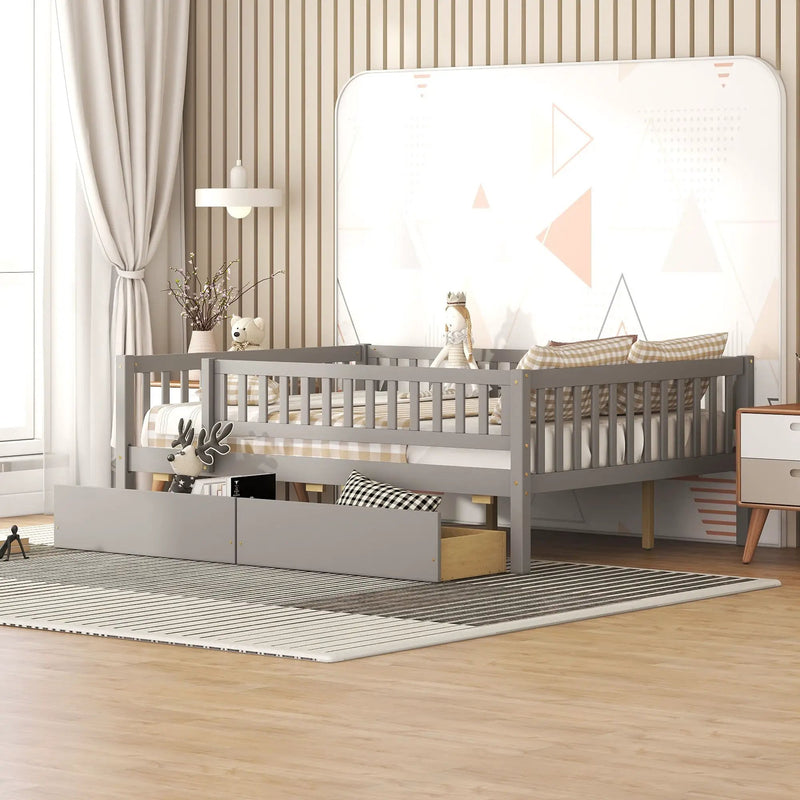 Multi Functional Wooden Daybed Bed by Unique Piece Furniture