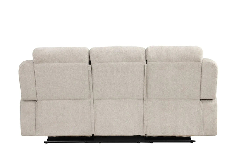 Galya - 3 Piece Living Room Set Sofa Loveseat Chair - Light Gray by HouseOfZazla