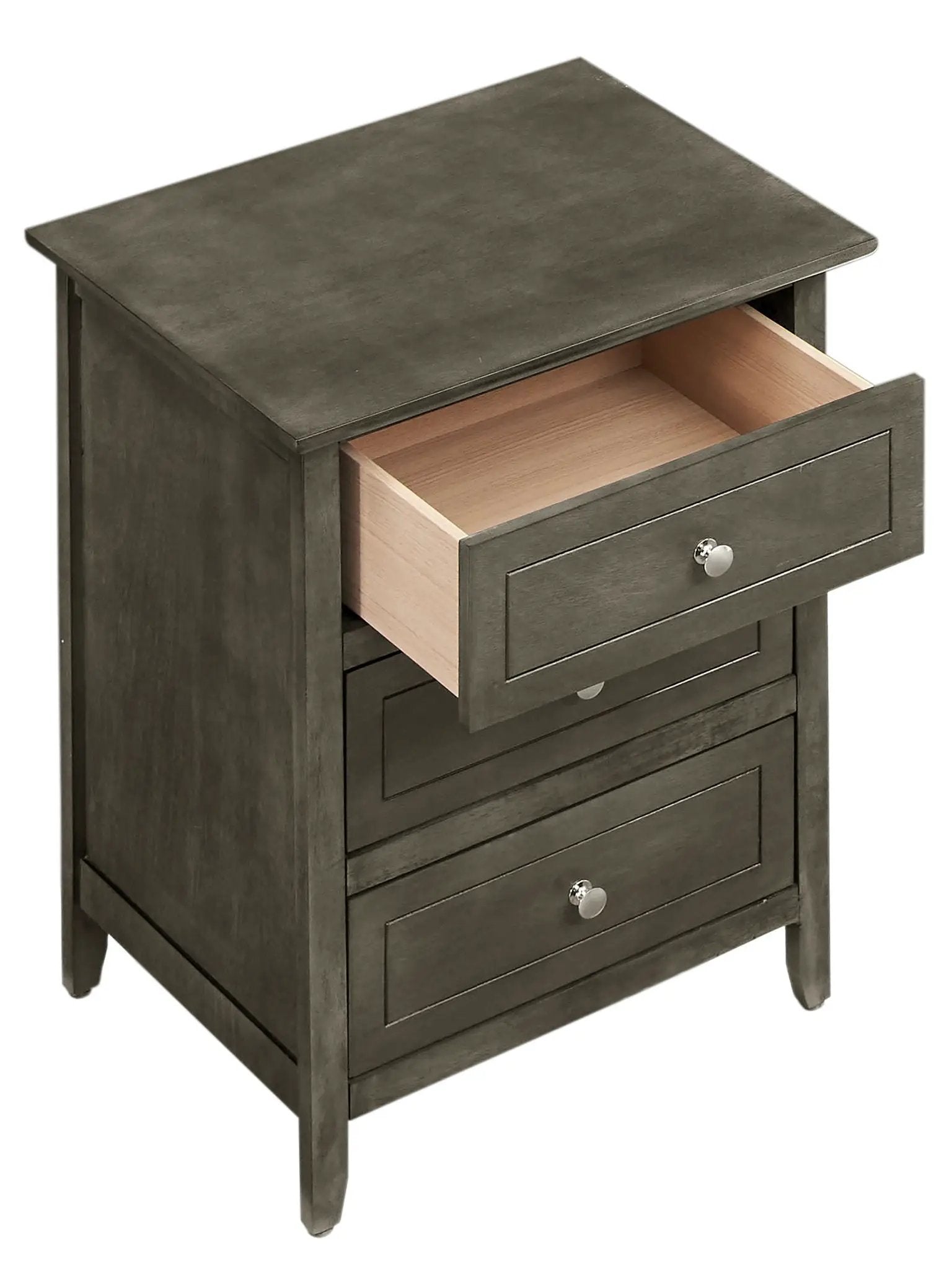 Dove Tailed Drawers 3 Drawer Nightstand by HouseOfZazla