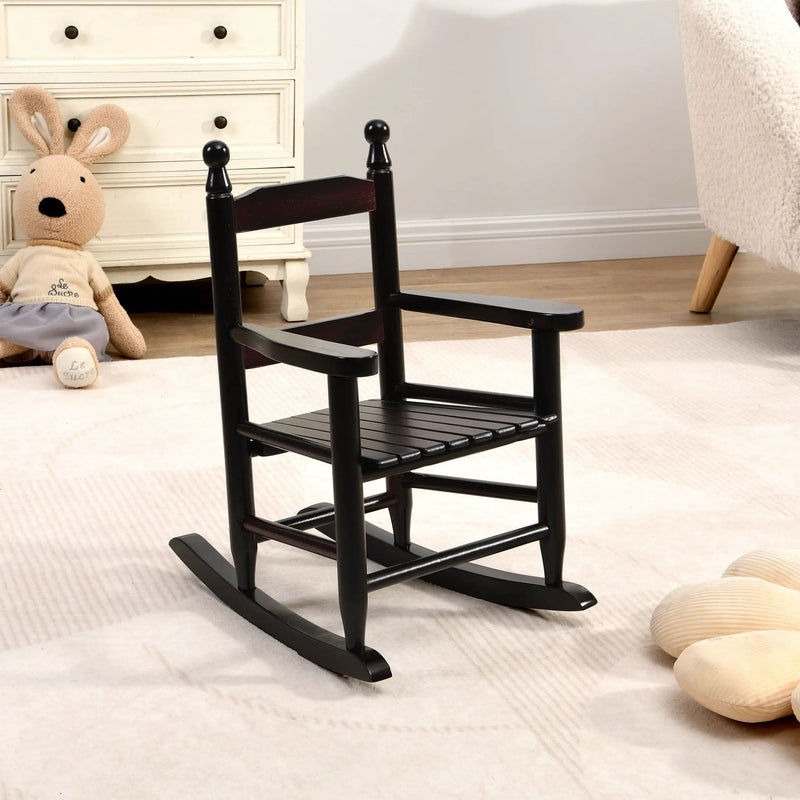 Children's Rocking Chair Indoor Or Outdoor, Suitable For Kids, Durable by HouseOfZazla
