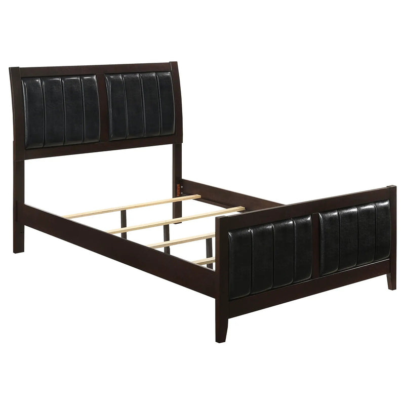 Carlton 4-piece Full Bedroom Set Cappuccino by Unique Piece Furniture
