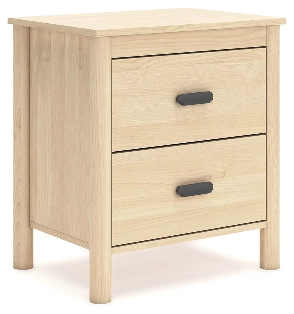 Cabinella - Two Drawer Night Stand - Tan by Unique Piece Furniture