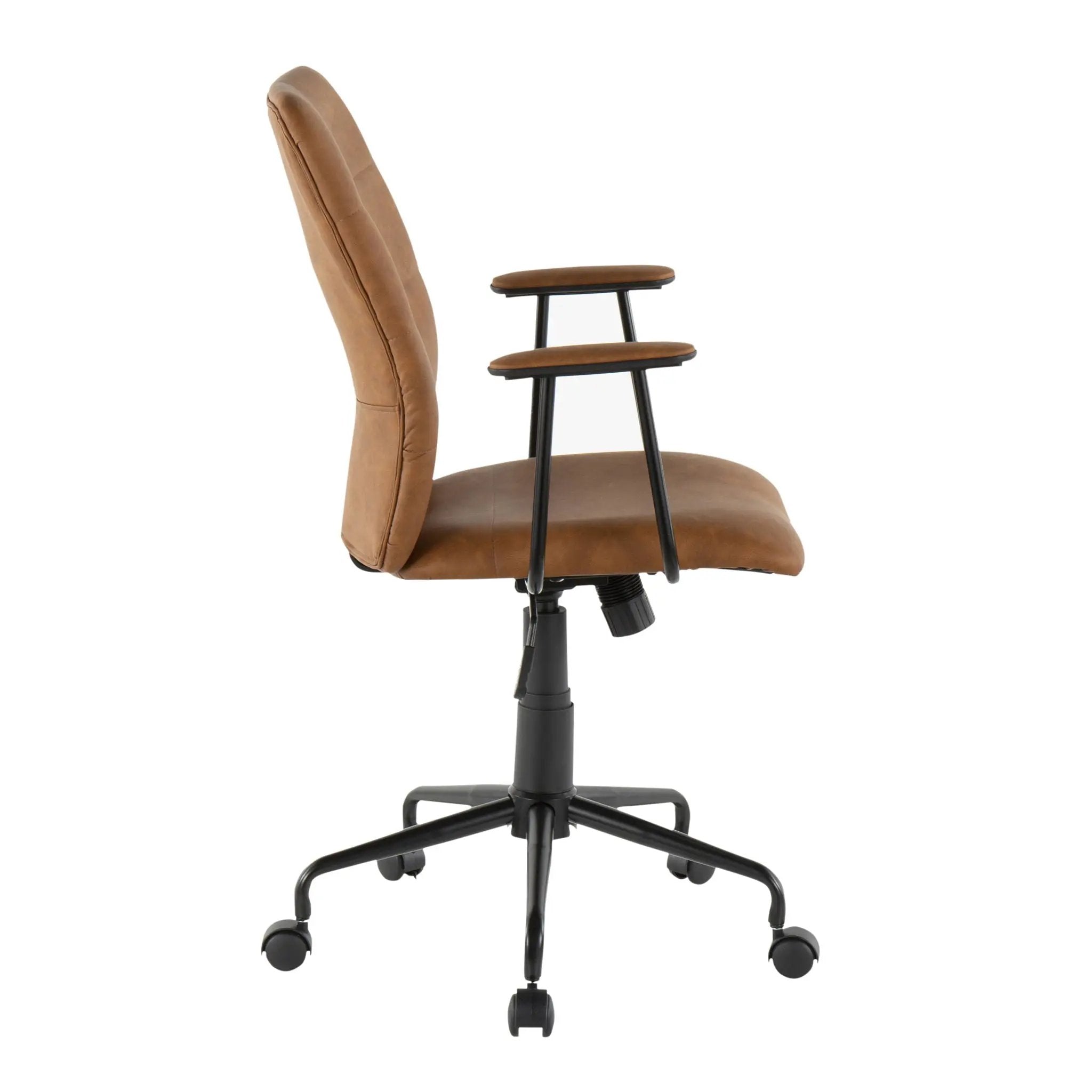 Fredrick - Contemporary Office Chair - Brown by HouseOfZazla