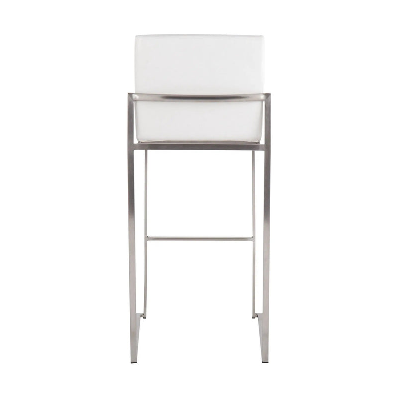 Fuji - Contemporary And Modern Elegance High Back Barstool by Unique Piece Furniture